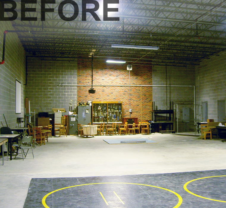 MS&T Rec Center Fitness - Before