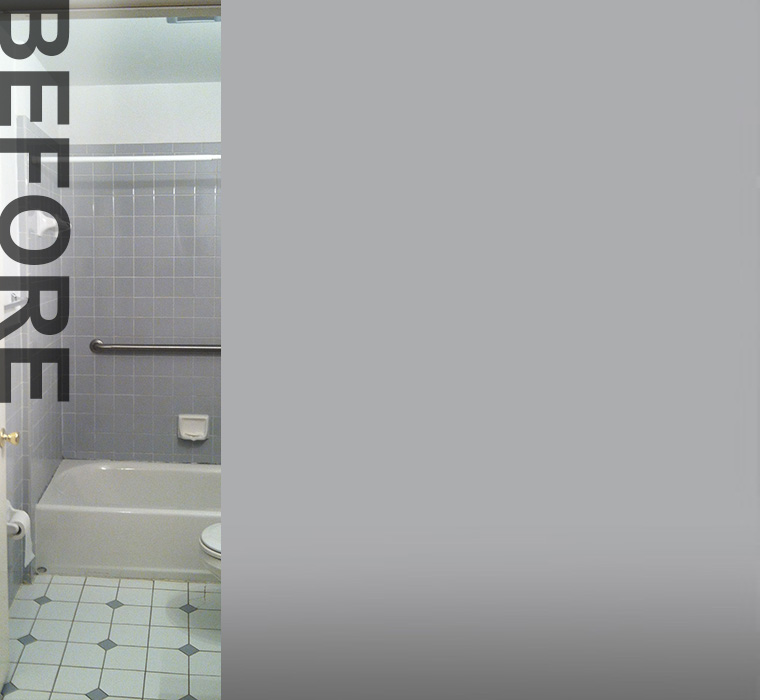 Private Bath - East - Before